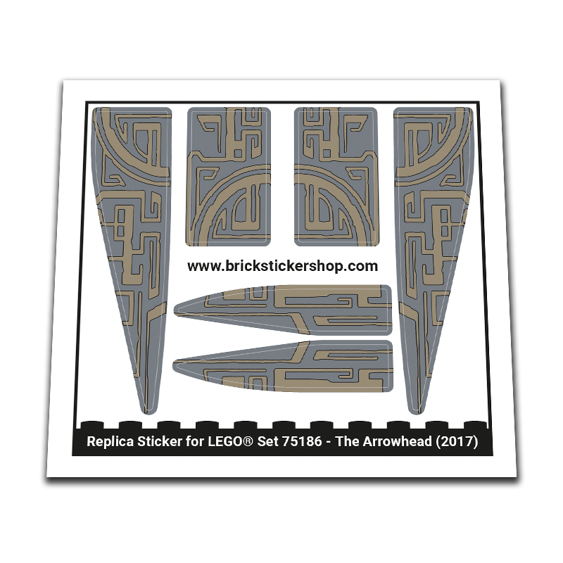 Replacement Sticker for Set 75186 - The Arrowhead