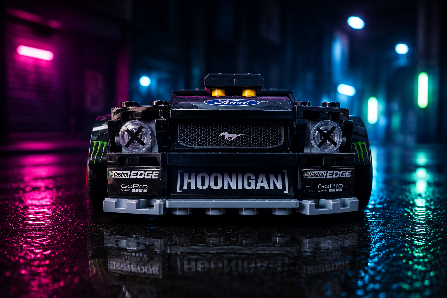 カーテン　もんち Alternative Sticker for Set 77262 - Ken Blocks '65 Ford Mustang