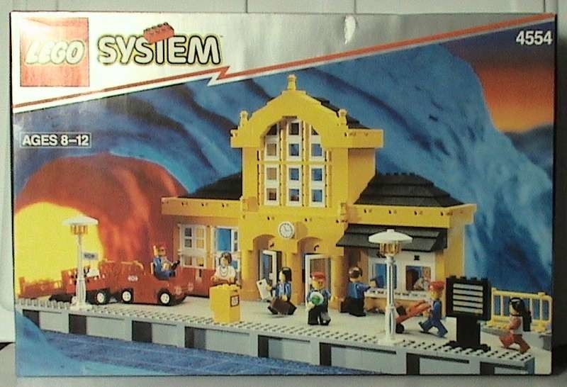 Custom Precut Aufkleber/Sticker passend für LEGO 4554 Train Metro Station 1991 