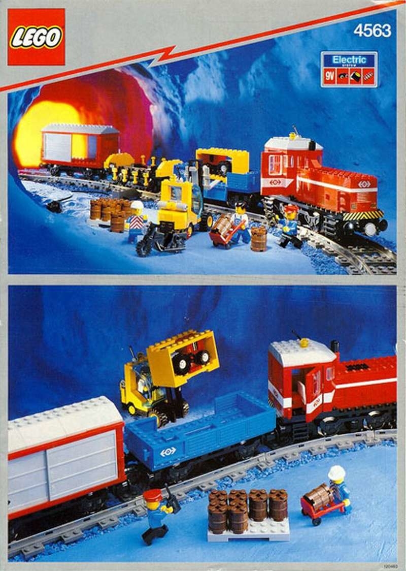 Aufkleber passend für LEGO 4560 Sticker,Eisenbahn9V,Train,Railway Express,Precut 