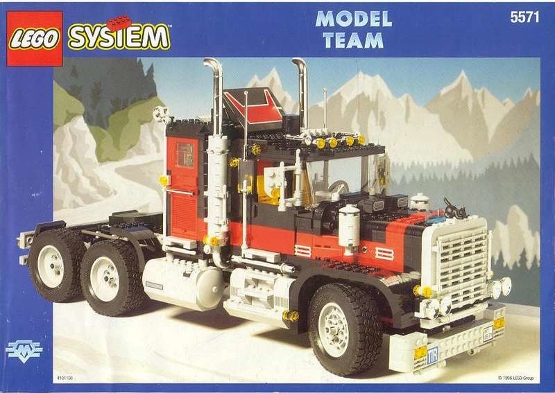 Precut Ersatz Aufkleber passend für LEGO 5571 Sticker Model Team Giant Truck 