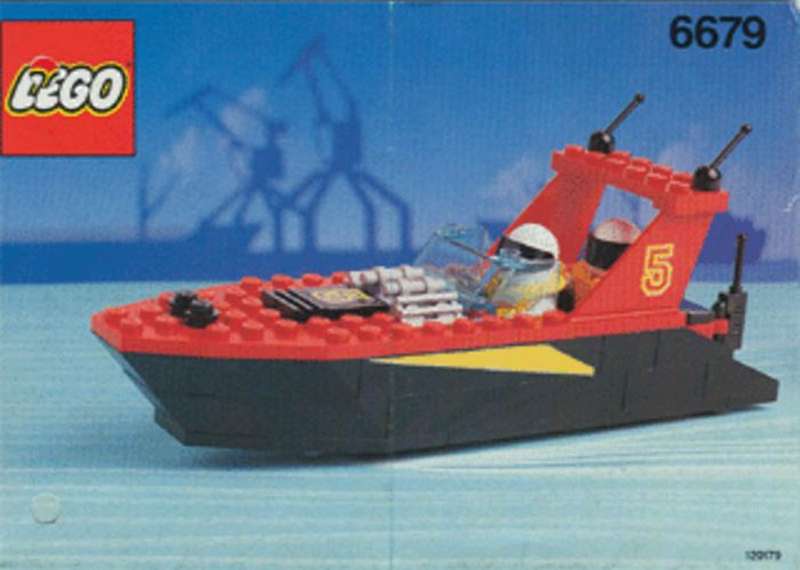 Replacement Stickers/Sticker Set for Lego Set 6679 Dark Shark 1991