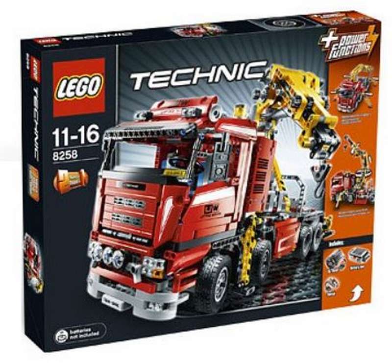 2009 Custom/Ersatz Precut Sticker/Aufkleber for LEGO 8258 Technic Crane Truck 