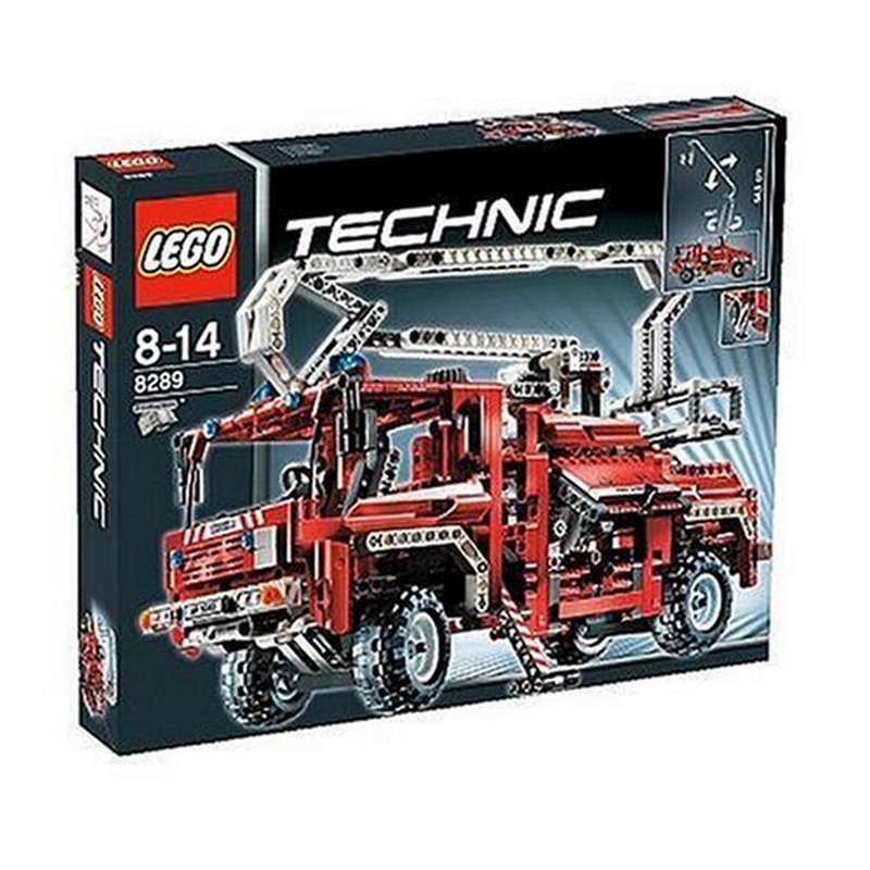 Aufkleber passend für LEGO 8289 Sticker Technic Fire Truck Custom Precut 
