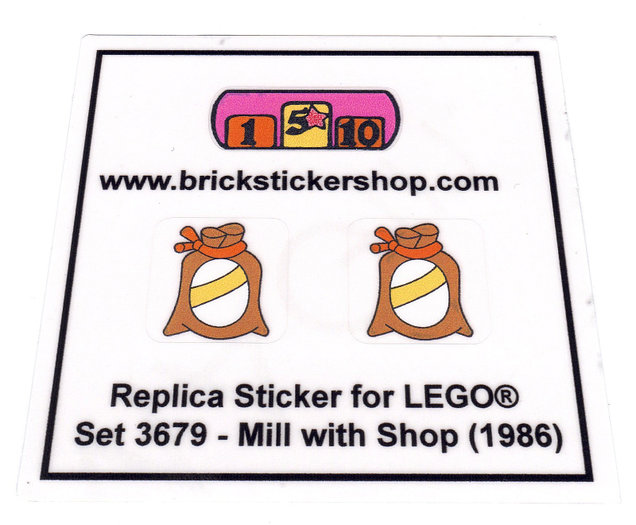 LEGO Sticker High Quality Replacement