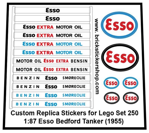 LEGO Sticker High Quality Replacement