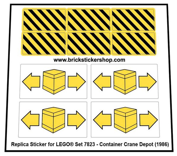Lego Sticker High Quality Replacement