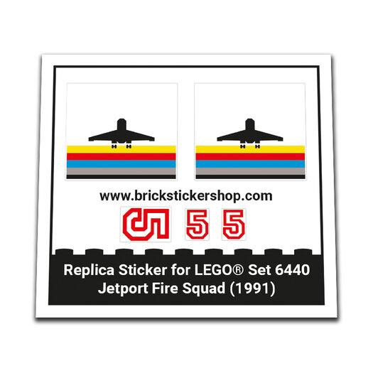 LEGO Sticker High Quality Replacement