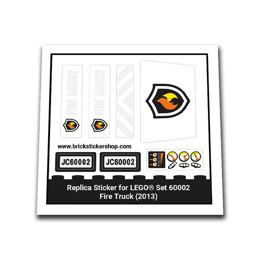 LEGO Sticker High Quality Replacement