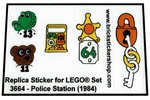 198 Precut Custom Replacement Stickers voor Lego Set 3660 Fisherman/'s Cottage