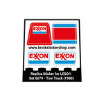 Ersatz Aufkleber/Sticker Set für LEGO Set 3180 Tank Truck 2010 Lego Octan Ersatz Aufkleber/Sticker Set für LEGO Set 3180 Tank Truck 2010 Lego Octan