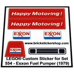 Precut Custom Replacement Stickers for Lego Set 575 Coastguard Station 1978
