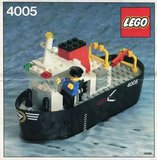  Lego Set 4005 - Tug Boat (1982)_