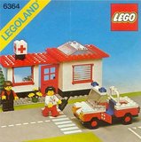 Precut Custom Replacement Stickers for Lego Set 6364 - Paramedic Unit (1980)_