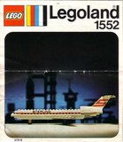 Precut Custom Replacement Stickers for Lego Set 1552 - Sterling Boeing 727 (1974)_