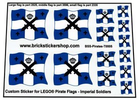 Custom Sticker - Pirates Imperial Soldiers Flags