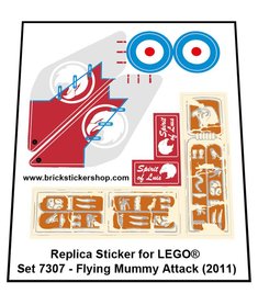 Replacement Sticker for Set 7307 - Flying Mummy Attack