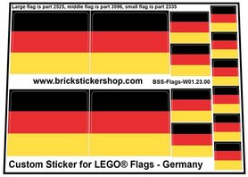 Custom Sticker - Flags - Flag of Germany