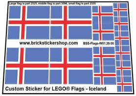 Custom Sticker - Flags - Flag of Iceland