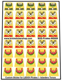 Custom Sticker - Pirates I - Ilanders Torsos
