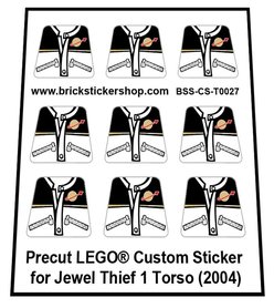 Custom Sticker - Jewel Thief 1 Torso (Transparent)