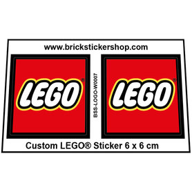 Custom Sticker - LOGO Sticker 6 cm x 6 cm