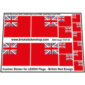 Custom Sticker - Flags - British Red Ensign