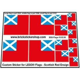 Custom Sticker - Flags - Scottish Red Ensign