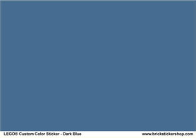 A5 Color Sheet - DARK BLUE