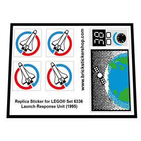 Replacement Sticker for Set 6336 - Launch Response Unit