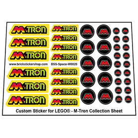 Custom Sticker - M-Tron Collection Sheet