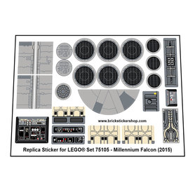 Lego Set 75105 - Millennium Falcon (2015)