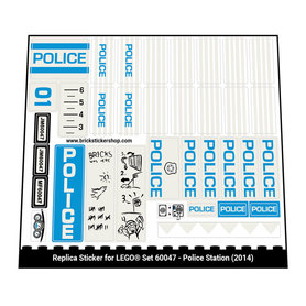Lego Set 60047 - Police Station (2014)