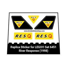 Lego Set 6451 - River Response (1998)