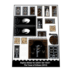 Replacement Sticker for Set 10237 - The Tower of Orthanc