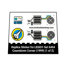 Replacement Sticker for Set 6454 - Countdown Corner