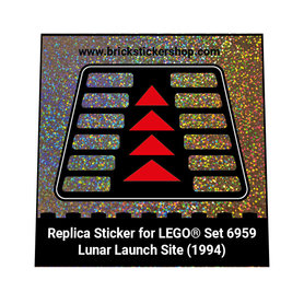 Replacement Sticker for Set 6959 - Lunar Launch Site