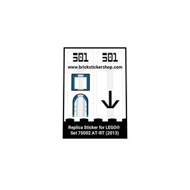 Replacement Sticker for Set 75002 - AT-RT