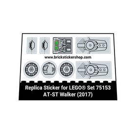 Replacement Sticker Lego 75153 - AT-ST Walker
