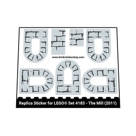 Replacement Sticker for Set 4183 - The Mill