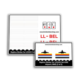 Replacement Sticker for Set 6392 - Airport