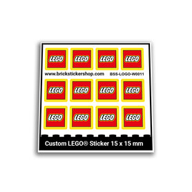 Custom Sticker - LOGO Sticker 15mm x 15mm