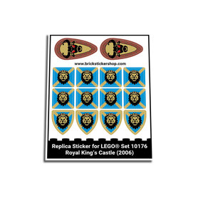 Replacement Sticker for Set 10176 - Royal King's Castle