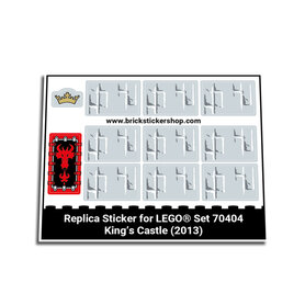 Replacement Sticker for Set 70404 - King's Castle