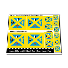 Custom Sticker - Classic Standard Flags