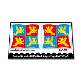 Custom Sticker - Black Knights' Flag - Part 2525px5