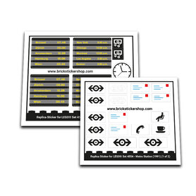 Replacement Sticker for Set 4554 - Metro Station