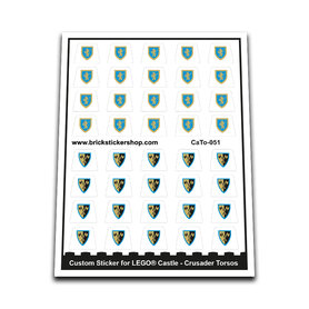Custom Sticker - Crusader Torsos (Transparent)