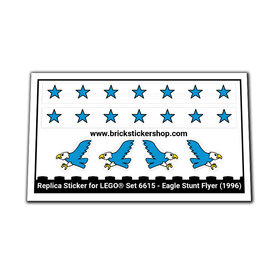 Replacement Sticker for Set 6615 - Eagle Stunt Flyer