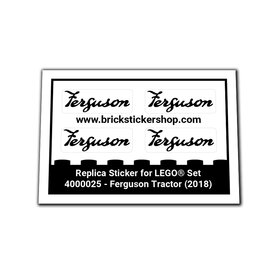 Replacement Sticker for Set 4000025 - Ferguson Tractor